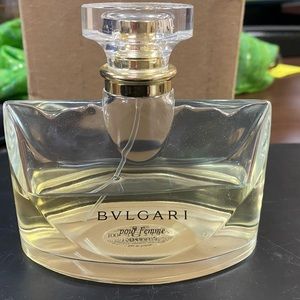 Bvlgari Pour Femme - partial bottle